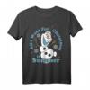 HapPanda Frozen Olaf T-Shirt - All I Want For Weihnachten Is Summer, Lustiges Geschenk für Frozen Fans
