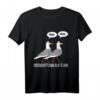 Moin Möwen plattdeutsch Norddeutsch Fischen Geschenk T-Shirt – Lustiges Küstendesign für Seefahrer, Fischliebhaber & Hafenfans