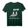 Moin Möwen plattdeutsch Norddeutsch Fischen Geschenk T-Shirt – Lustiges Küstendesign für Seefahrer, Fischliebhaber & Hafenfans