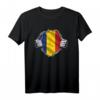 Super Rumänische Heritage Stolze Rumänien-Flagge T-Shirt – Perfektes Geschenk für Rumänien-Liebhaber, Einwanderer und Touristen
