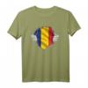 Super Rumänische Heritage Stolze Rumänien-Flagge T-Shirt – Perfektes Geschenk für Rumänien-Liebhaber, Einwanderer und Touristen