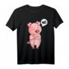 Schwein Nö Schweinchen Kinder T-Shirt - Lustiges Schweine Design für Landwirte, Schweinezüchter & Tierliebhaber als Geschenkidee