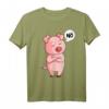 Schwein Nö Schweinchen Kinder T-Shirt - Lustiges Schweine Design für Landwirte, Schweinezüchter & Tierliebhaber als Geschenkidee
