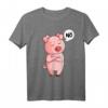 Schwein Nö Schweinchen Kinder T-Shirt - Lustiges Schweine Design für Landwirte, Schweinezüchter & Tierliebhaber als Geschenkidee