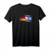 Israel Design für stolze Deutsch-Israeli - Flaggen T-Shirt, das deutsche und israelische Heimatliebe zeigt