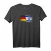 Israel Design für stolze Deutsch-Israeli - Flaggen T-Shirt, das deutsche und israelische Heimatliebe zeigt