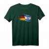 Israel Design für stolze Deutsch-Israeli - Flaggen T-Shirt, das deutsche und israelische Heimatliebe zeigt