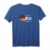 Israel Design für stolze Deutsch-Israeli - Flaggen T-Shirt, das deutsche und israelische Heimatliebe zeigt