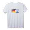 Israel Design für stolze Deutsch-Israeli - Flaggen T-Shirt, das deutsche und israelische Heimatliebe zeigt