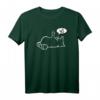 Faule lustige schwarze Katze zeigt Stinkefinger T-Shirt - Sarkastisches Geschenk für Misanthropen & Einzelgänger, perfekt für Weihnachten & Geburtstag
