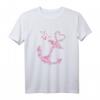 Heimat Küste Meer Segeln Anker Herz & Liebe T-Shirt für Damen – Maritimes Design für Nordlichter & Meerliebhaberinnen