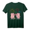 Lustiges Süßes Glücksschwein T-Shirt für Silvester & Neujahr – Der perfekte Glücksbringer für Groß & Klein