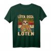 Löten Digga Löten Bier Faultier T-Shirt – Lustiges Biertrinker-Shirt für Männer, perfekt für Partys und Wochenendabenteuer