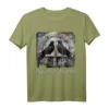Hugin & Munin Raben Odins Wikinger T-Shirt - Nordische Mythologie, Runen & Kompass Geschenk für Viking Fans