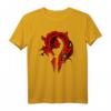 HapPanda T-Shirt mit Logo Horde gesättigt – Hochwertiges, langlebiges Druckshirt für Männer, Geschenkidee für den besonderen Tag