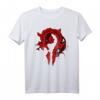 HapPanda T-Shirt mit Logo Horde gesättigt – Hochwertiges, langlebiges Druckshirt für Männer, Geschenkidee für den besonderen Tag