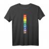 Berlin UBahn Linien Regenbogen Souvenir T-Shirt – Perfektes Geschenk für Touristen und Berliner ÖPNV-Fans