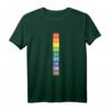 Berlin UBahn Linien Regenbogen Souvenir T-Shirt – Perfektes Geschenk für Touristen und Berliner ÖPNV-Fans