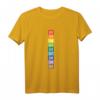 Berlin UBahn Linien Regenbogen Souvenir T-Shirt – Perfektes Geschenk für Touristen und Berliner ÖPNV-Fans
