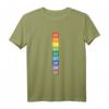 Berlin UBahn Linien Regenbogen Souvenir T-Shirt – Perfektes Geschenk für Touristen und Berliner ÖPNV-Fans