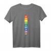 Berlin UBahn Linien Regenbogen Souvenir T-Shirt – Perfektes Geschenk für Touristen und Berliner ÖPNV-Fans