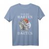 Nur die Harten gehen zum Darten - Witziges Dartspieler T-Shirt für Steel & E-Darts, ideales Geschenk für Dartkollegen & Profis