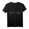 Berlin Skyline Herzschlag LGBT Regenbogen Pride Queer Liebe T-Shirt – Stolzes Berliner Pride Outfit & Souvenir für Fans & Besucher
