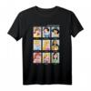 HapPanda Princess Class Of Ever After T-Shirt - Buntes Gruppen-Design, Offiziell Lizenzierte Geburtstagskleidung