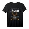 Jäger Vater Jagd T-Shirt - Geschenkidee für Hobby- und Berufsjäger, Tierliebhaber, Papa, Weihnachten & Geburtstag