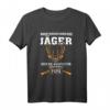 Jäger Vater Jagd T-Shirt - Geschenkidee für Hobby- und Berufsjäger, Tierliebhaber, Papa, Weihnachten & Geburtstag