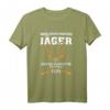 Jäger Vater Jagd T-Shirt - Geschenkidee für Hobby- und Berufsjäger, Tierliebhaber, Papa, Weihnachten & Geburtstag