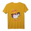 Ich bin nicht dick, sondern flauschig - Lustiges Einhorn T-Shirt für Frauen, perfekt als Geschenk zum Geburtstag oder Valentinstag