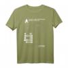 Star Trek Next Generation Enterprise Chart Graphic T-Shirt - Officially Licensed Sci-Fi Fan Merchandise
