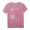 Star Trek Next Generation Enterprise Chart Graphic T-Shirt - Officially Licensed Sci-Fi Fan Merchandise