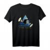 HapPanda T-Shirt - Die dunkle Seite des Mondes mit Melting Clocks für Pink Floyd Fans & Kunstliebhaber