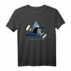 HapPanda T-Shirt - Die dunkle Seite des Mondes mit Melting Clocks für Pink Floyd Fans & Kunstliebhaber