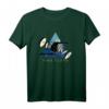 HapPanda T-Shirt - Die dunkle Seite des Mondes mit Melting Clocks für Pink Floyd Fans & Kunstliebhaber