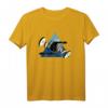 HapPanda T-Shirt - Die dunkle Seite des Mondes mit Melting Clocks für Pink Floyd Fans & Kunstliebhaber