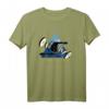 HapPanda T-Shirt - Die dunkle Seite des Mondes mit Melting Clocks für Pink Floyd Fans & Kunstliebhaber
