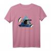 HapPanda T-Shirt - Die dunkle Seite des Mondes mit Melting Clocks für Pink Floyd Fans & Kunstliebhaber