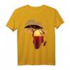 Afrika Giraffe Karte T-Shirt mit Sonnenuntergang - Big Five Safari Design für Damen, Herren & Kinder