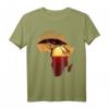 Afrika Giraffe Karte T-Shirt mit Sonnenuntergang - Big Five Safari Design für Damen, Herren & Kinder