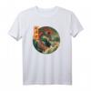 Japanischer Drache & Große Welle vor Kanagawa - Japanischer Kunstdruck T-Shirt im Retro Vaporwave Stil für Kunst- und Japan-Fans