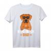 Herren Rhodesian Ridgeback Papa Hunde Herrchen T-Shirt – Perfektes Geschenk für Hundeliebhaber, Väter & Hunde Fans zu Geburtstag, Weihnachten & Vatertag