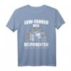 LKW Fahrer Weil Disponenten Auch Helden Brauchen T-Shirt – Lustiges Geschenk für Trucker, Fernfahrer & Transportprofis zum Geburtstag & Weihnachten