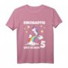 Kinder Geburtstagsshirt 5 Jahre Mädchen - Einhorn T-Shirt für den 5. Geburtstag, ideales Geschenk für kleine Geburtstagskinder
