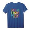 Farbiges HapPanda T-Shirt mit Lizenz - Buntes Party-Outfit für den runden Geburtstag