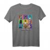Farbiges HapPanda T-Shirt mit Lizenz - Buntes Party-Outfit für den runden Geburtstag
