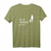 Hund - Never Walk Alone - Lustiges Hundeliebhaber Gassi T-Shirt für Frauen, Hundehalter & Hundebesitzer als Geschenkidee