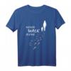 Hund - Never Walk Alone - Lustiges Hundeliebhaber Gassi T-Shirt für Frauen, Hundehalter & Hundebesitzer als Geschenkidee